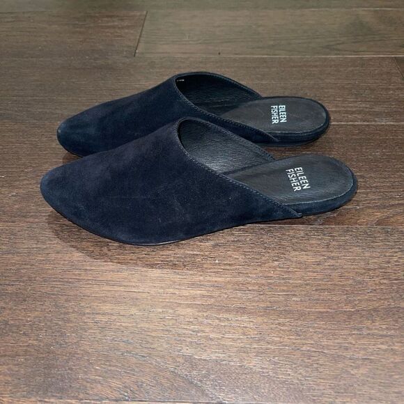 NWOB Eileen Fisher Slip On Mules - Picture 4 of 7